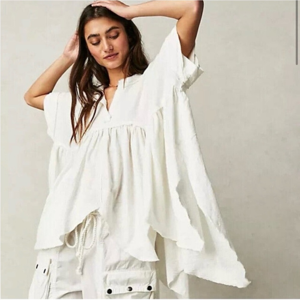 Free People Sugar Rush Babydoll Top - Picture 5 of 8
